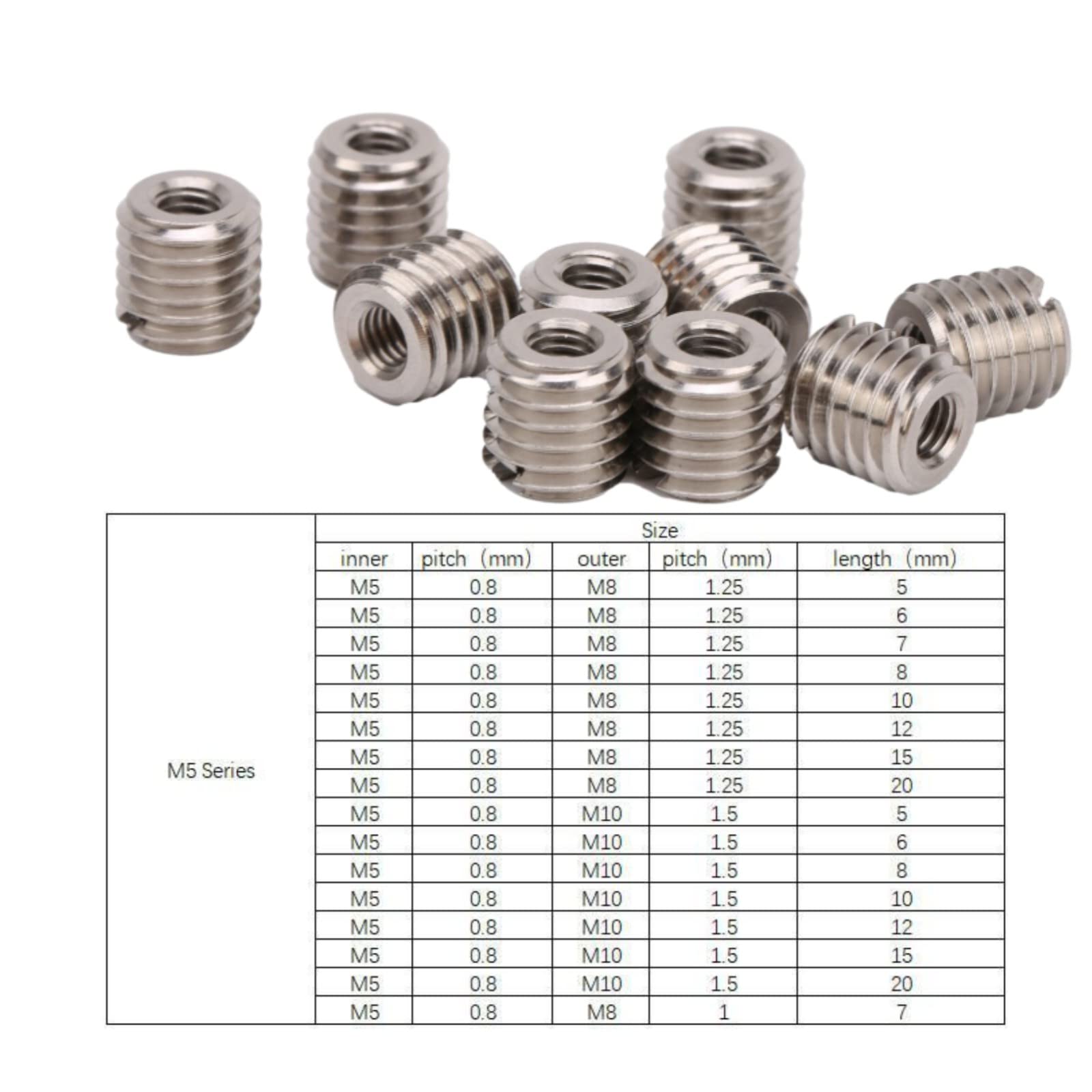 6 Adattatori Binario A T In Acciaio Inox M6 - Bulloni Scorrevoli Per Portabici E Portapacchi Auto - Compatibili Thule - Foto 3