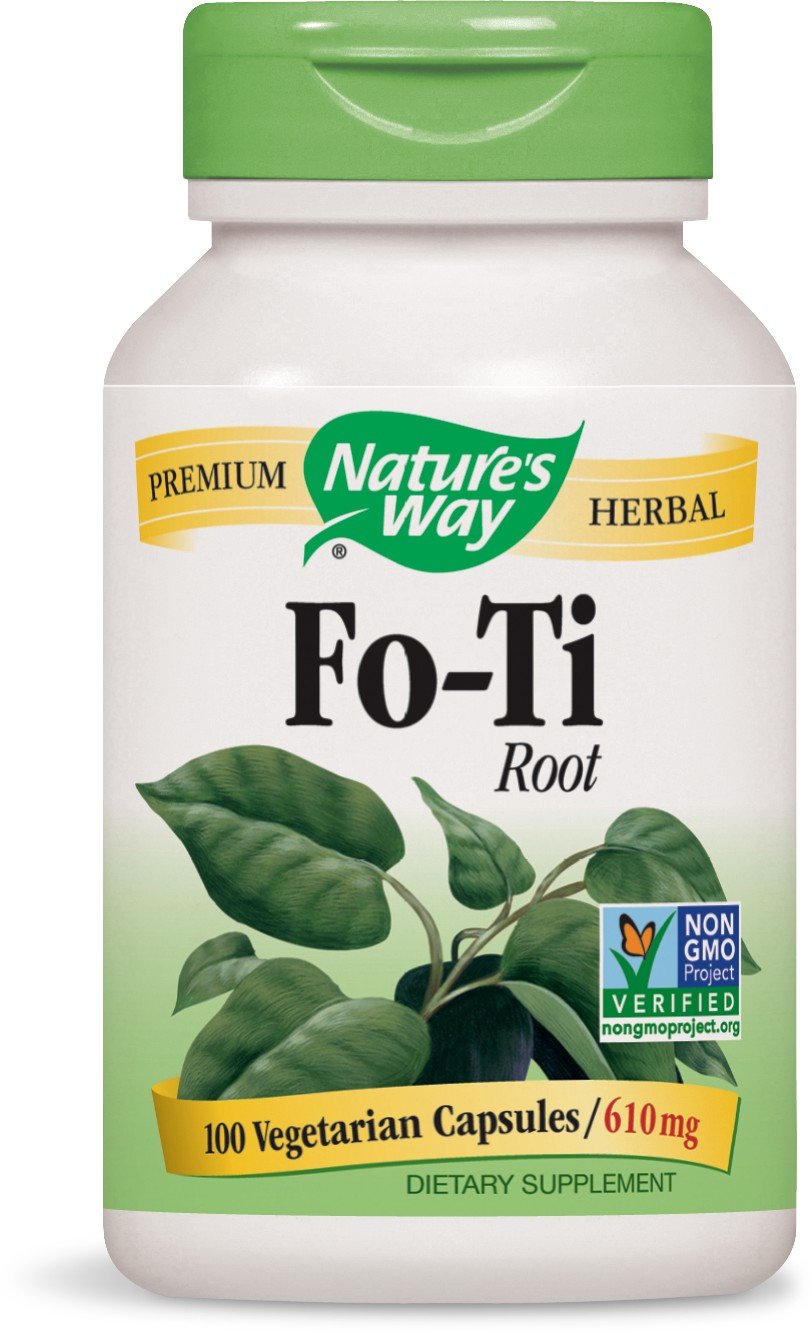Nature's Way - Fo-Ti Root, 610mg, 100 Vegetarian Capsules, 52944