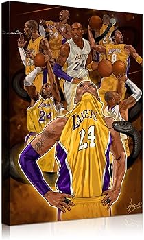 Amazon.co.jp: アートパネルNBA コービー・ブライアントマイケル