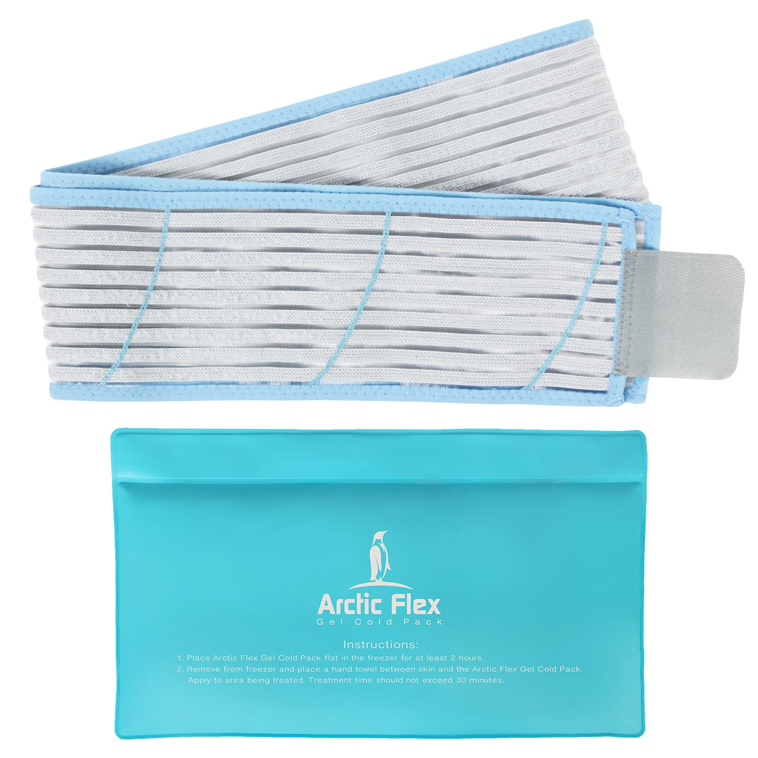 Arctic Flex Ice Packs for Injuries Reusable Flexible Hot Cold Packs