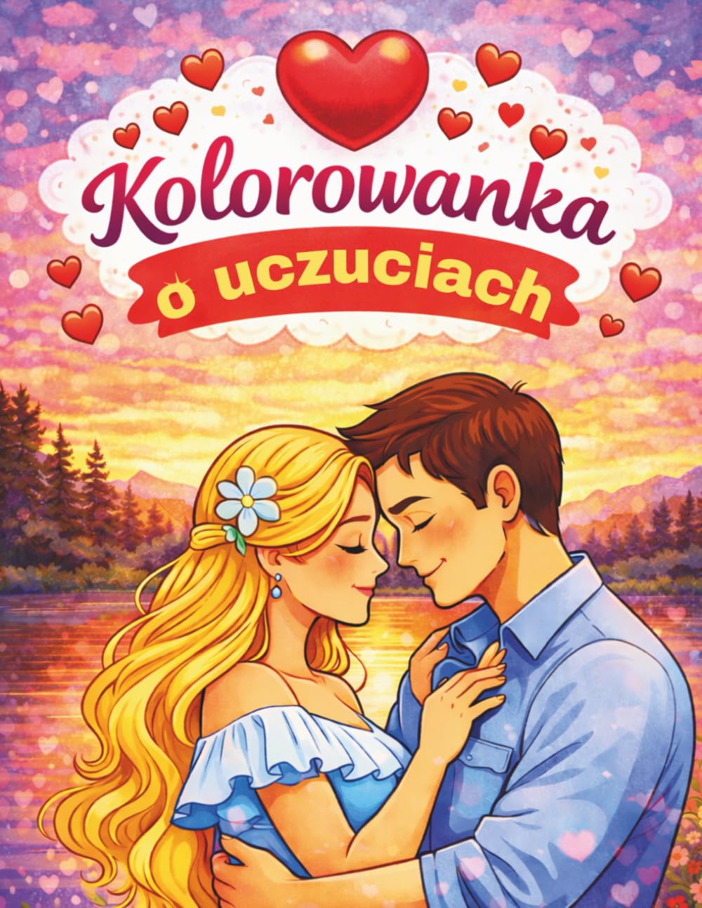 Kolorowanka o miłości: Artystyczna podróż przez świat miłości”