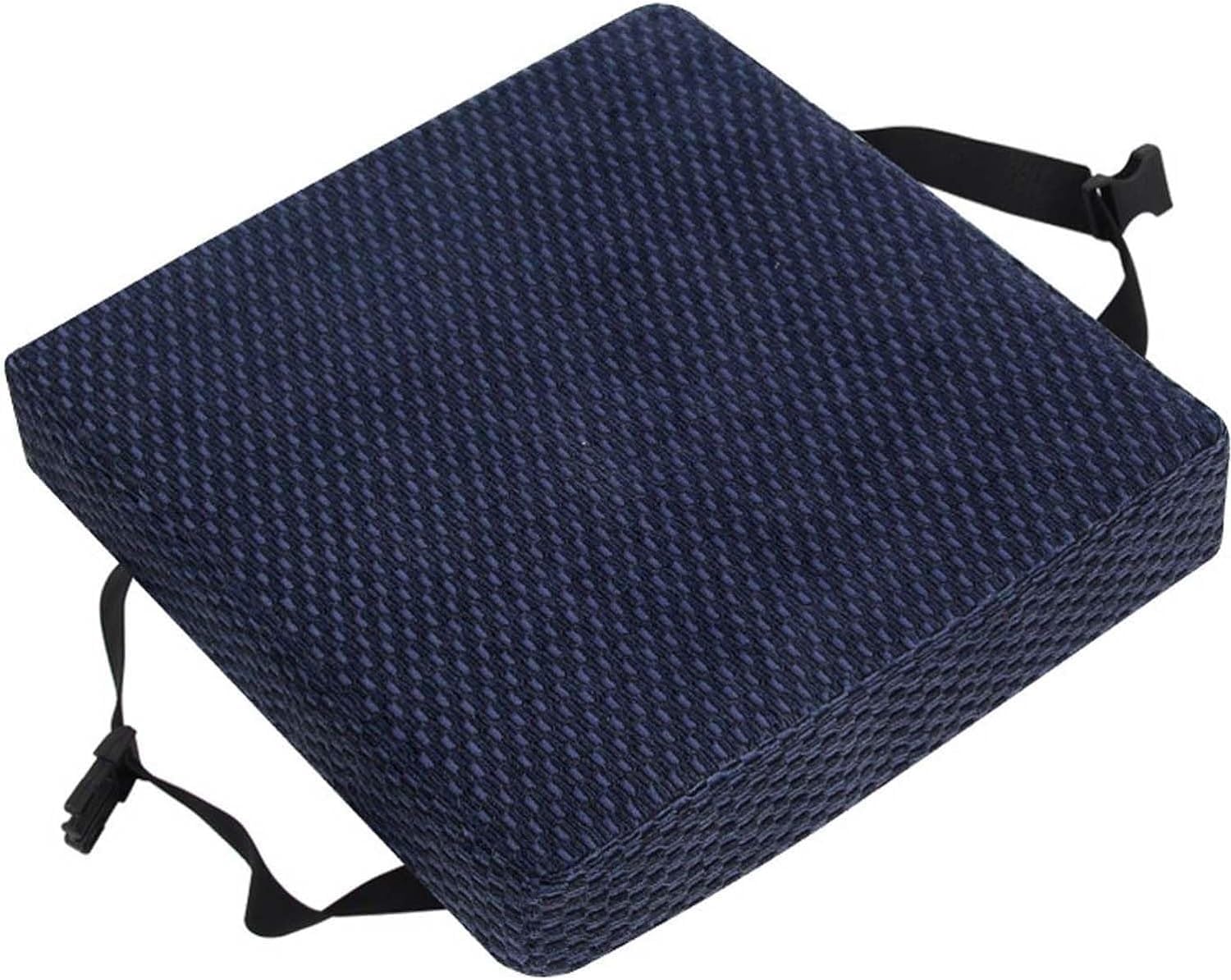 BLLMTEAR Stool Cushion Square with Ties, Non-Slip Bar Stool Cushion Square Seat Cushion With Machine Washable Cover Chair Seat Cushion Textured Barstool Pad(13,14x14x3in/35x35x8cm)