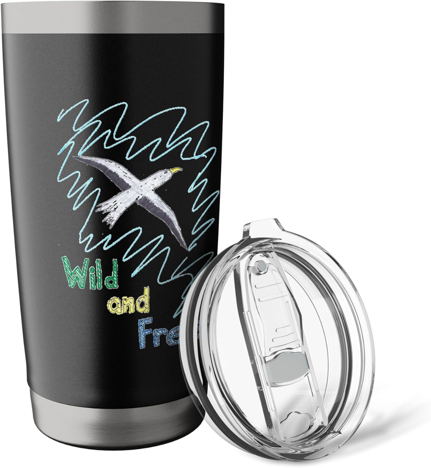 Wild and Free Bird Stainless Steel Insulated Tumbler - Image 5