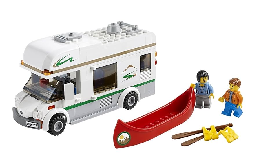 Amazon.com: LEGO City Great Vehicles 60057 Camper Van : Toys \u0026 Games