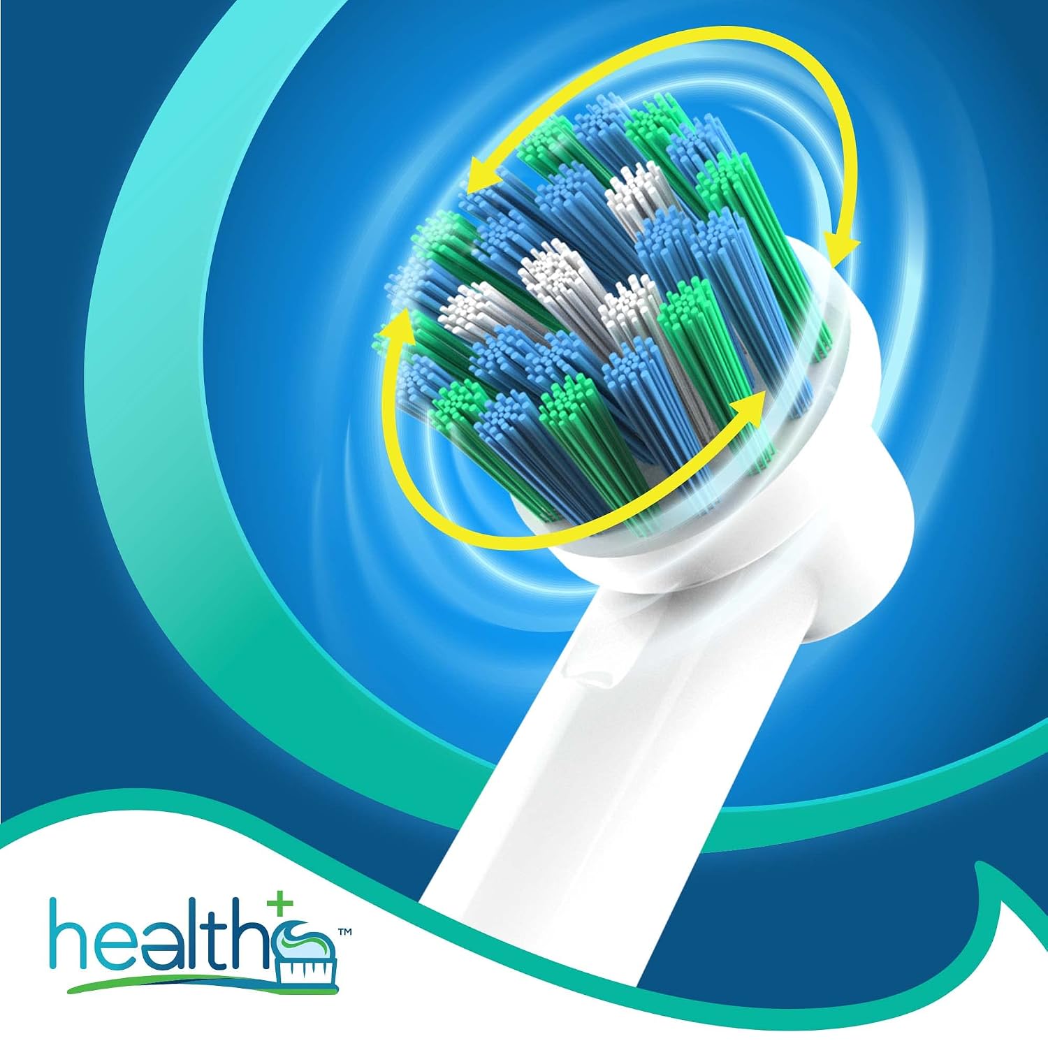 Compatible Oral-B Replacement Brush Heads - Variety 6-Pack Generic | Electric Toothbrush Heads With Dupont Bristles | Sensitive, Ortho, Powertip, Whitening, and Normal Brush Heads
