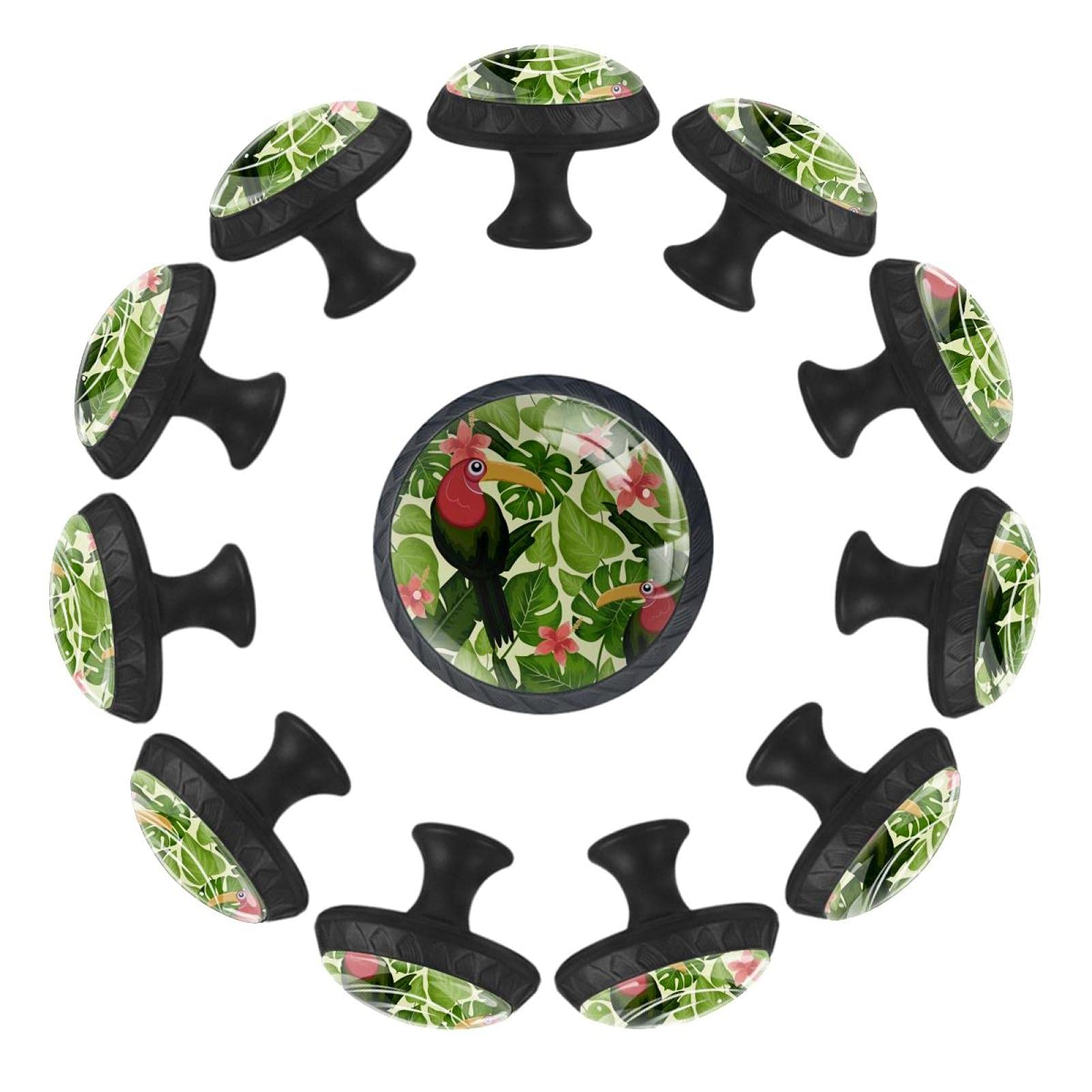 Boutons de tiroir toucan 35 mm lot de 12 pour commode enfant