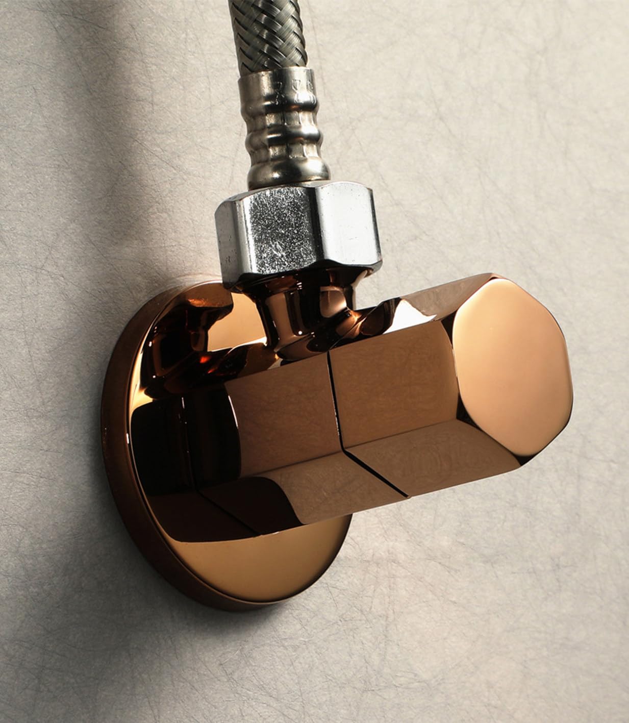 Billg Llave de Escuadra, Llave de Paso Agua, 2 Piezas Válvulas de Parada, Válvula de Grifo con Función de Cierre Rápido, Ideal para Baños de Casa, Naves, Bares o Restaurantes, 1/2" - 3/8"