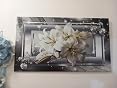 Runa Art Astratto Murali Tela Non Tessuta 5 Pezzi Grigio Nero Bianca Camera Da Letto Corridoio 103853c
