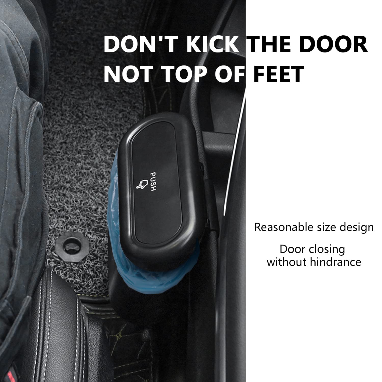 Pattumiera Per Auto Con Coperchio E Sacchetti - Piccola, Compatta E Anti-odore - Ideale Per Viaggi