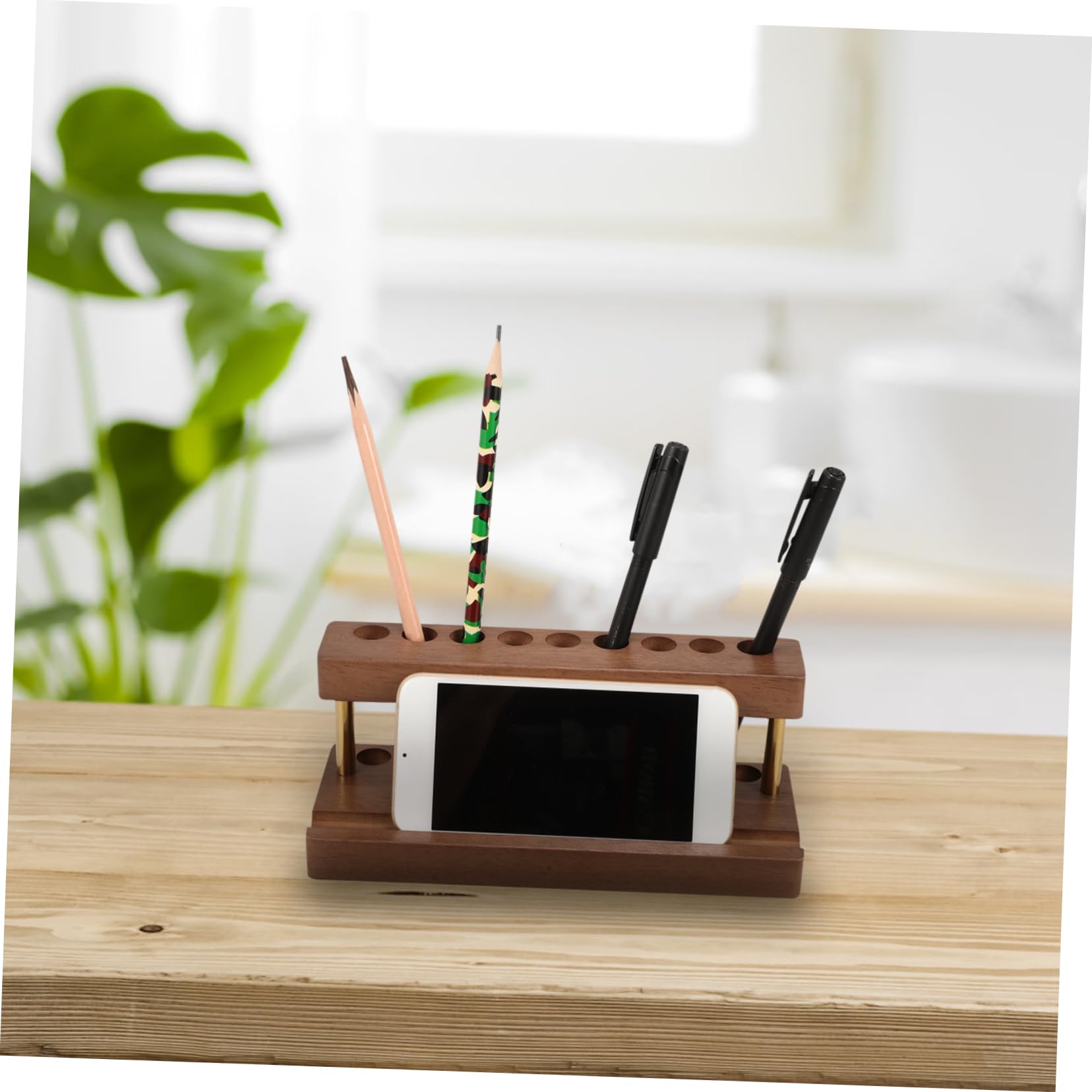 STOBOK 4stücke Holzfarbenregal Mit Pinselhalter Und Ständer Für Pigmente Praktischer Organizer Für Und Malutensilien Im Büro Oder Atelier