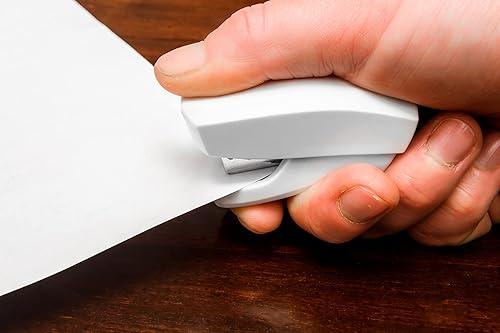 Miniatura 3 de Aria - Juego de mini grapadoras de alta calidad, con removedor de grapas integrado, 2000 grapas estándar incluidas, para oficina, escuela y viajes,