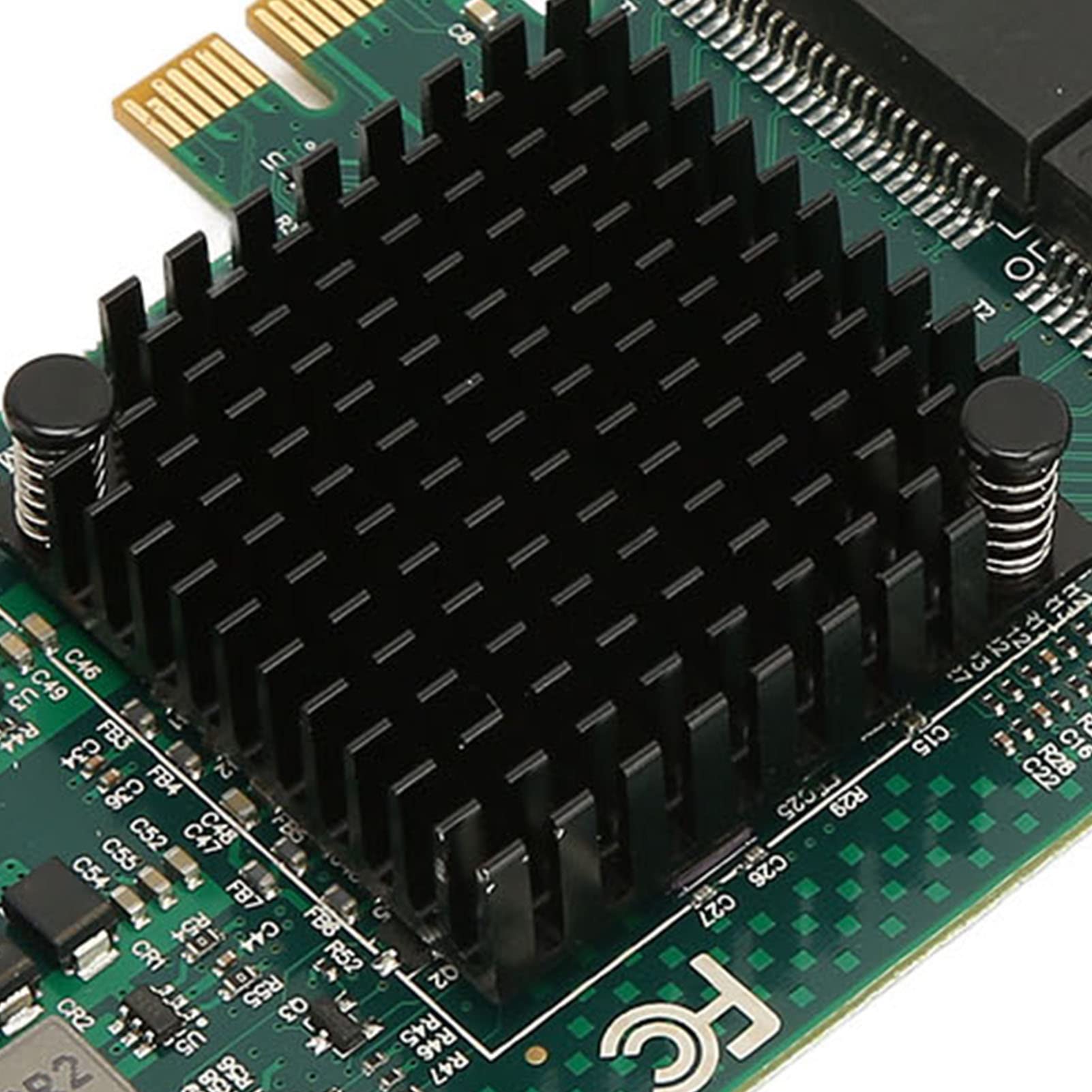 Cocoarm Carte Réseau Ethernet, 4 Ports BCM5719 PCIe