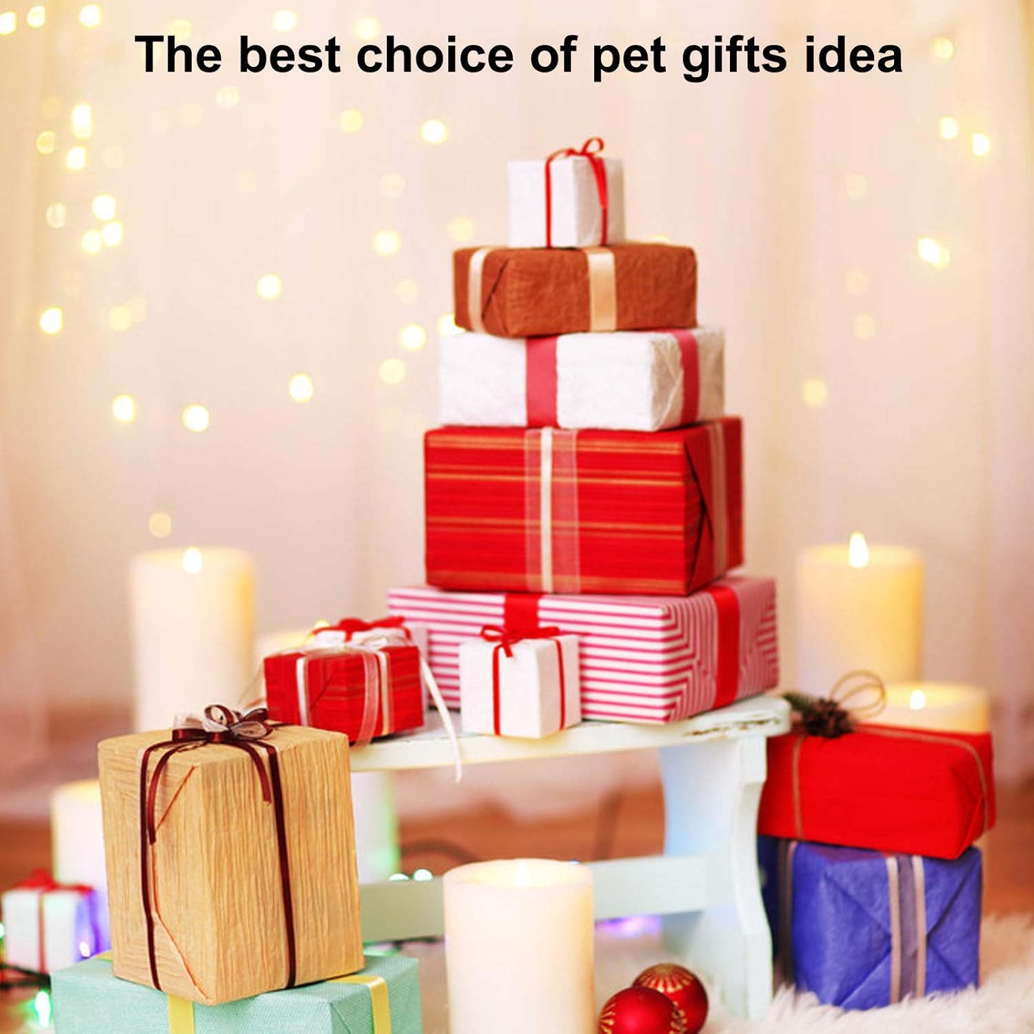 Automatic Cat Feeder Timed Programmable Auto Pet Dog Feeder Food Dispenser for Kitten Puppy | Dry Portion Control Up to 4 Meals/Day,Voice Recording,Battery and Plug-in Power