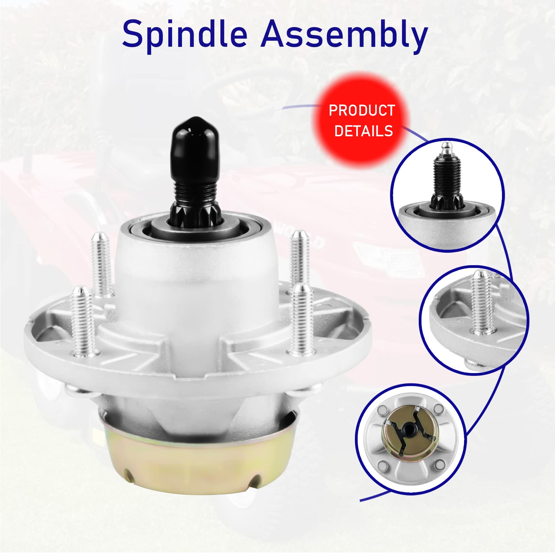 Mandrino Ponte John Deere 48 Assemblaggio Mandrino Per Mietitrice John Deere - Codici AM135349, AM144377, AM124498, AP160AS169CB31 Ricambio John Deere 48