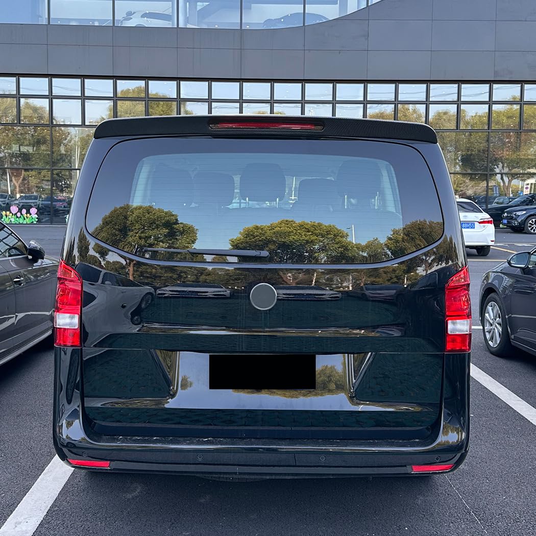 Spoiler Auto per Mercedes-Benz Vito Vito W447 2016-2023, Spoiler Alettone Elevata Resistenza al Calore Accessori Auto