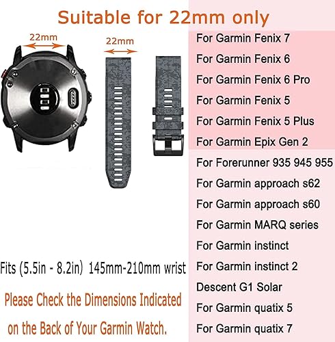 Miniatura 2 de Correa de reloj de silicona de ajuste rápido de camuflaje de 0.866 pulgadas compatible con Garmin Fenix 5Fenix 5 PlusFenix 6Fenix 6 ProFenix 7,