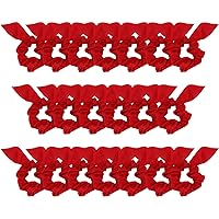 Vista 11 de Paquete de 20 coleteros de satén negro para mujer, lazos para el cabello grueso, bonitos coleteros con lazo para niñas, 20 accesorios para el cabello