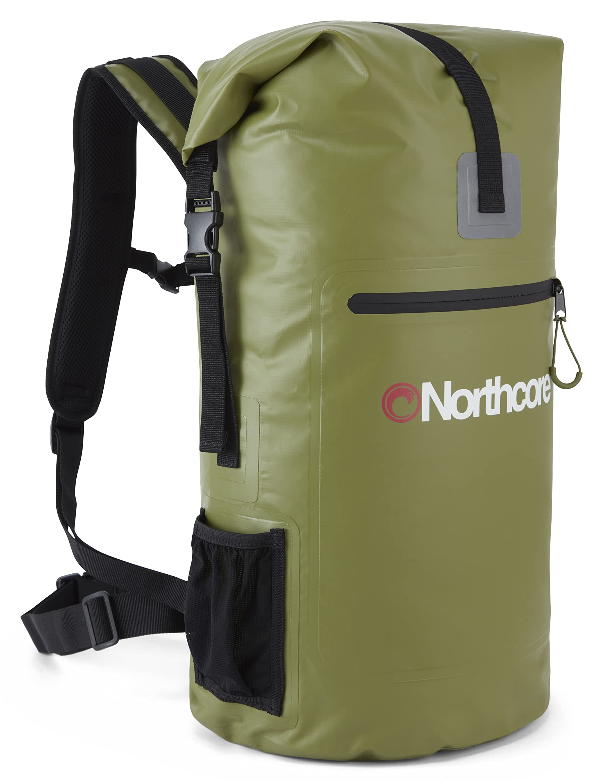 Northcore Surfing and Watersports Accessories - 30L 30 Litre Capacity Waterproof Haul Back Pack Rucksack Bag - Olive