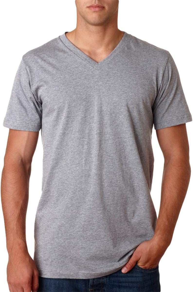 Canvas for Men's Delancey V-Neck T-Shirt, ATHLETIC HEATHER, Large