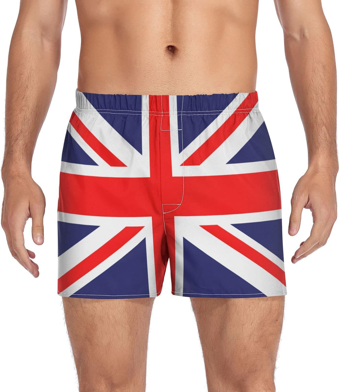 FisymeFlag Boxers for Men, Boxer Shorts Cotton Soft Mens Underwear Boxer Briefs