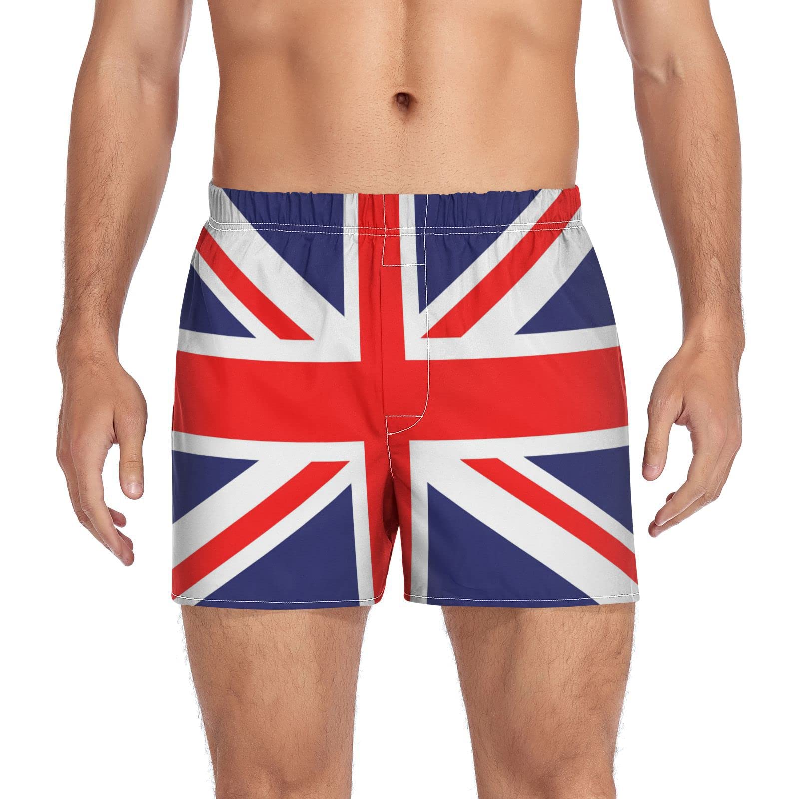 Flag Boxers for Men, Boxer Shorts Soft Mens Underwear Boxer Briefs