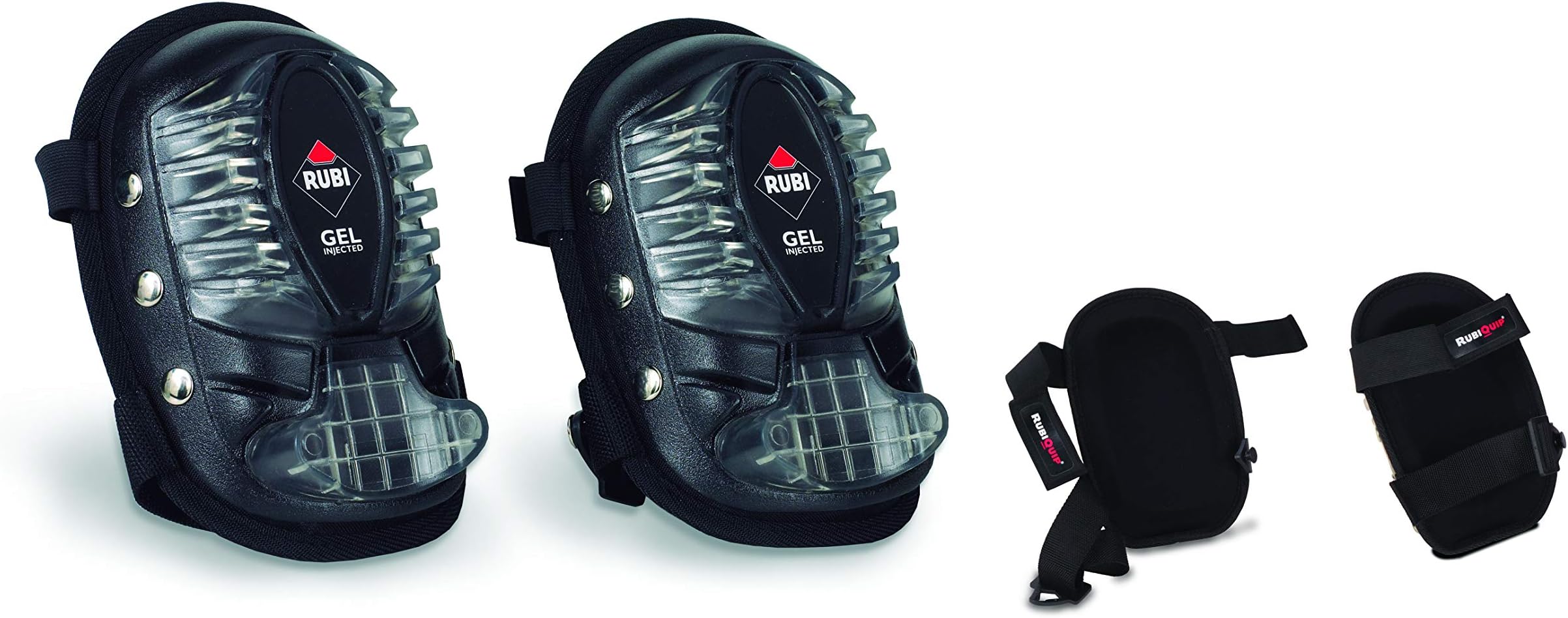 Professional Knee Pads N Gel Duplex - Safety Equipment with Ergonomic Design, Impact Protection, Silicone Gel Comfort, Stability, Two-in-One Design for Various Uses