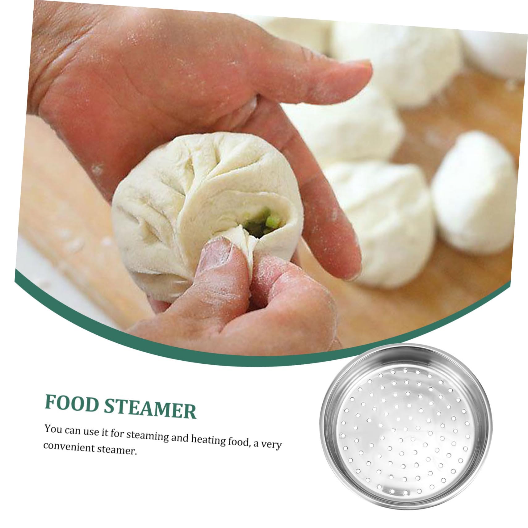 ABOOFAN Steam Basket Deep Thick Design Reusable Steamer Perfect for Home Restaurant