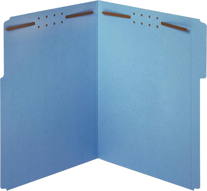 Globe-Weis Globe-Weis Color Reinforced Top Tab Fldrs wFstnrs (GLW22040GW)