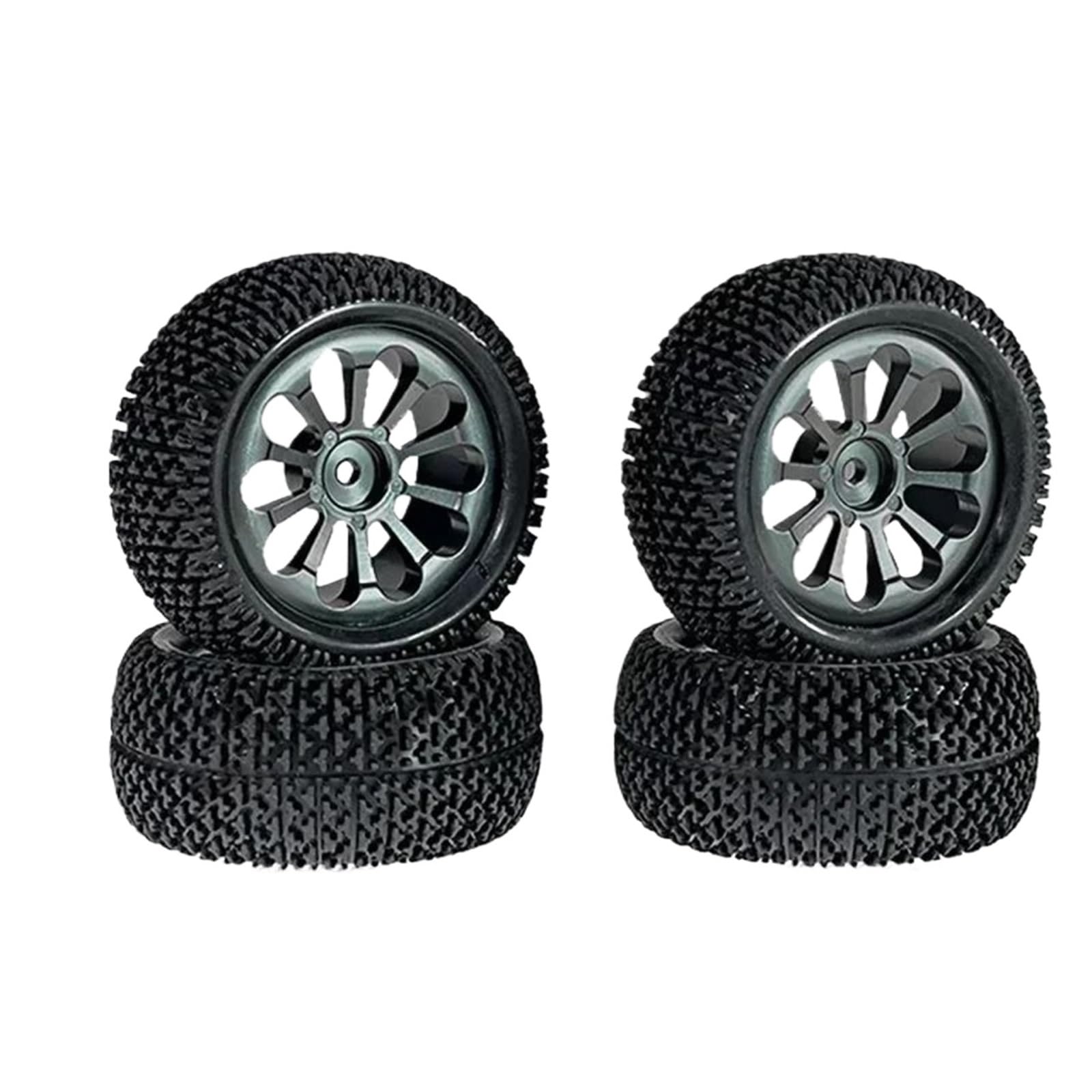 73 Millimetri Cerchi In Metallo Pneumatici Ruote Per Rally Per MJX 116207 16208 14210/10 1/12 1/14 1/16 1/18 RC Auto Parti Aggiornamento Ricambi Modellini RC