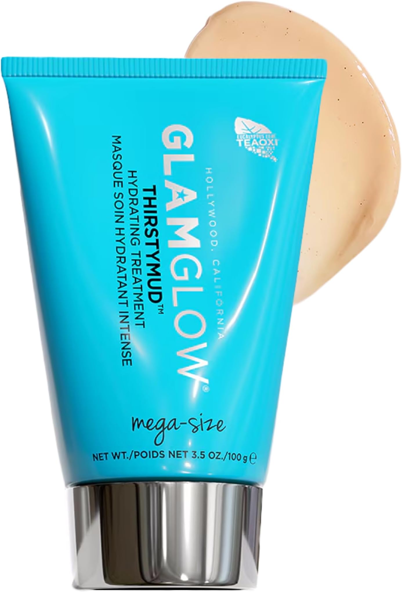 THIRSTYMUD Hydrating Treatment Face Mask | Strengthens Skin Barrier, 24H Hydration + Soothes Skin with Hyaluronic Acid