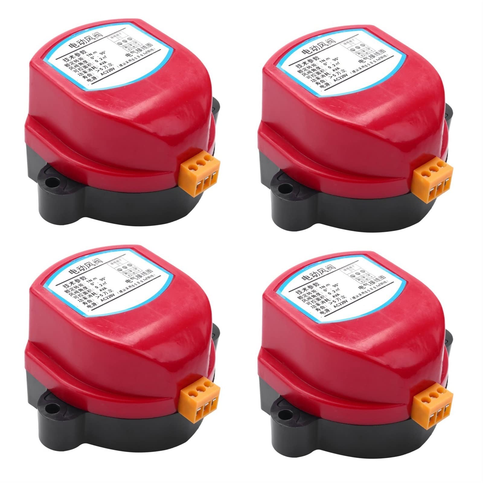 Moteur de clapet de ventilation 220V à couple 1NM pour régulation automatique de gaine d'air