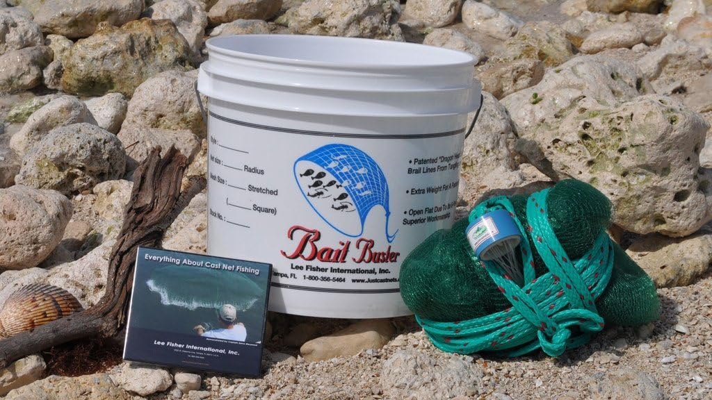 Cast Nets 1/2" sq. Mesh (5 ft. Radius)