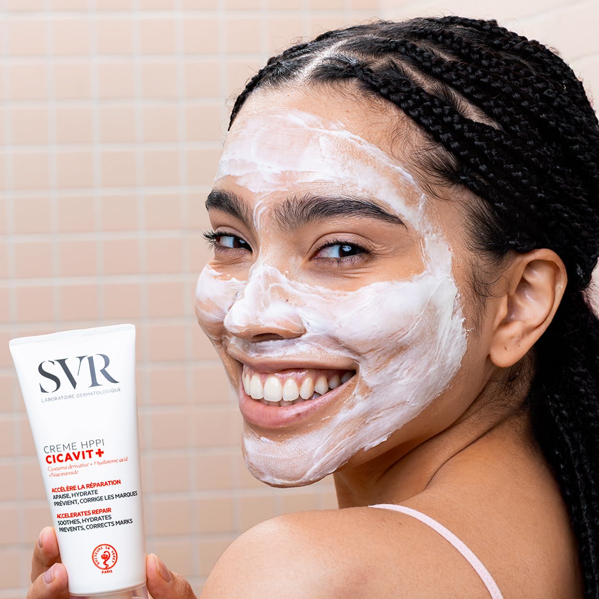 SVR – CICAVIT+ Crema HPPI – Crema Riparatrice Lenitive Anti-Segni – Ripara, lenisce e previene i segni – Per pelli irritate e fragili – 94% di ingredienti di origine naturale – 100 ml