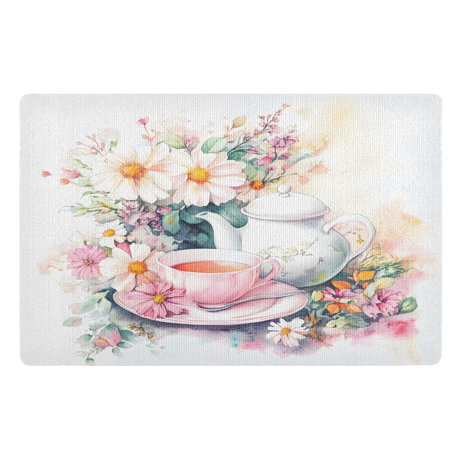 Paillasson antidérapant intérieur lavable tapis absorbant 50x80