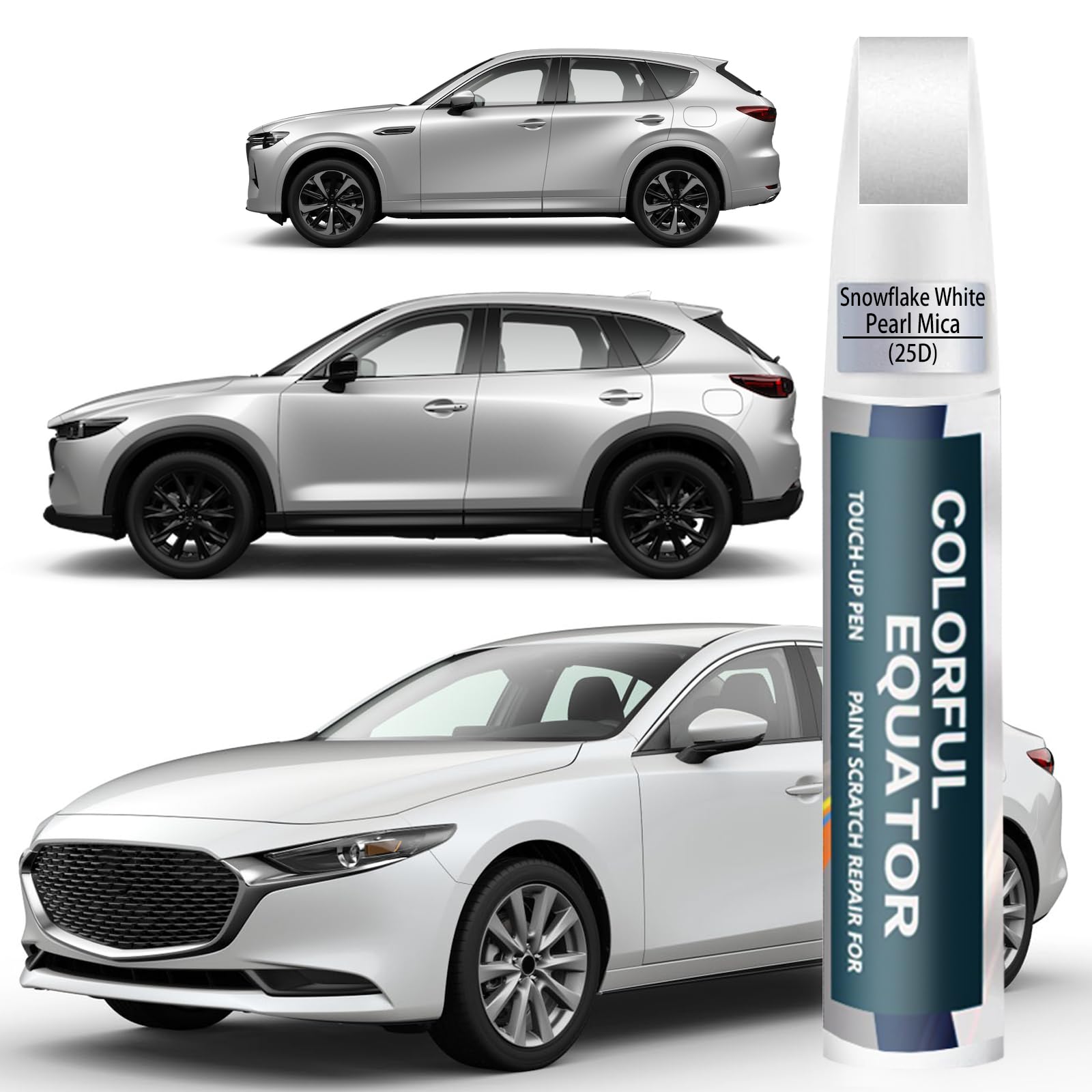 Amazon.com: Touch Up Paint(25D/26G Snowflake White Pearl Tricoat