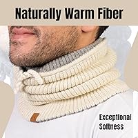 Vista 20 de Baby Alpaca Neck Warmer, Unisex Winter Warmer Hat, Neck Gaiter Scarf