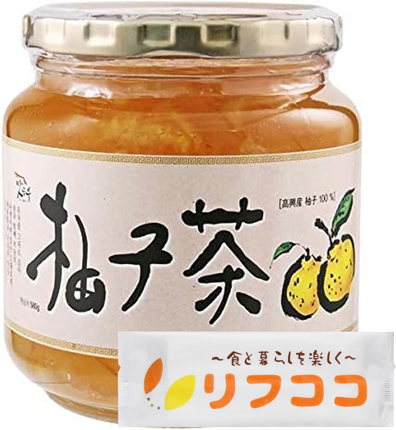 Amazon | マッスンブ ゆず茶 580g 高興産ゆず使用 ゆず砂糖漬け