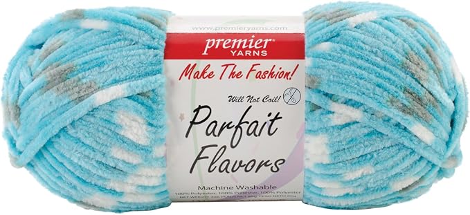 Amazon.com: Premier Yarns Parfait Flavors Yarn-Blue Raspberry