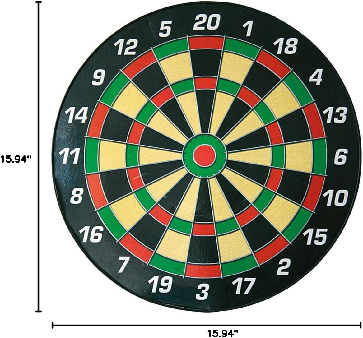 Bull's Unisex Child Dartboard Magnetic Dartboard - Multicoloured, M