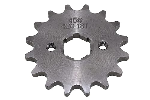 Vista 22 de Motocicleta 420-18T Piñón delantero de 0.787 in para motocicleta de 50 cc, 70 cc, 90 cc, 110 cc, 125 cc, motocross, mini bicicleta, TaoTao, Roketa