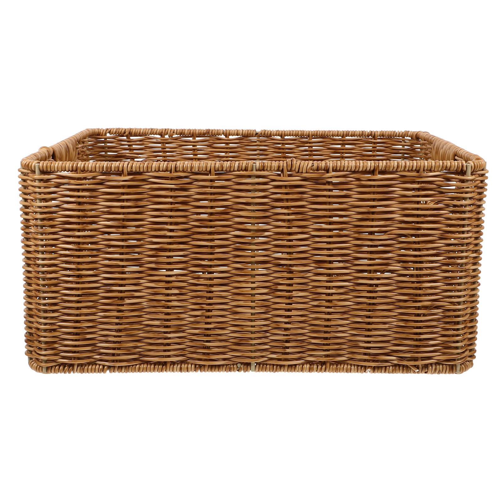 Panier de rangement pour bureau et salon : l'organiseur tressé élégant