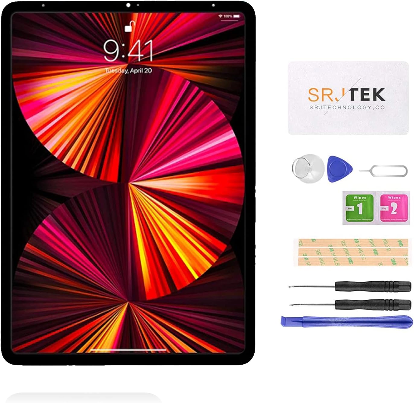 Replacement for iPad Pro 11 A2301 A2459 A2460 LCD Display Touch Screen Glass Digitizer Full Assembly