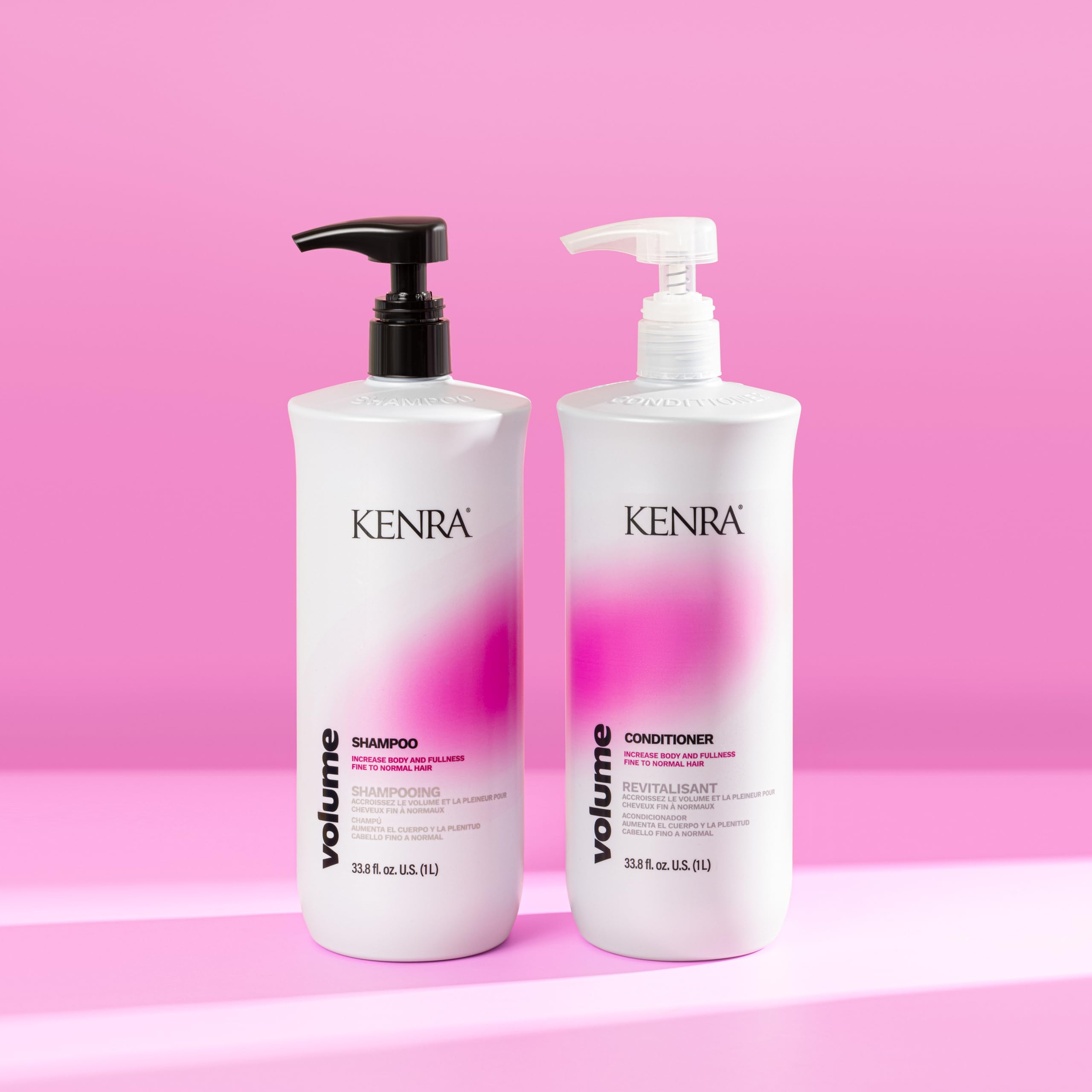 Volume Shampoo | Creates Body, Bounce & Fullness | Increases Volume up to 45% | Adds Shine | Color Safe | Fine To Normal Hair