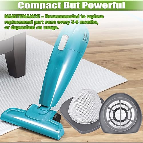 Miniatura 7 de Filtro de repuesto compatible con Bissell Featherweight Stick 20331 20333 20334 20336 20339 20339 2033M, 2 filtros de malla, 4 filtros de espuma,