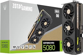 ZOTAC GeForce RTX5080 2月23日購入 Amazon.com: ZOTAC Gaming GeForce RTX 5080 Solid OC DLSS 4 16GB