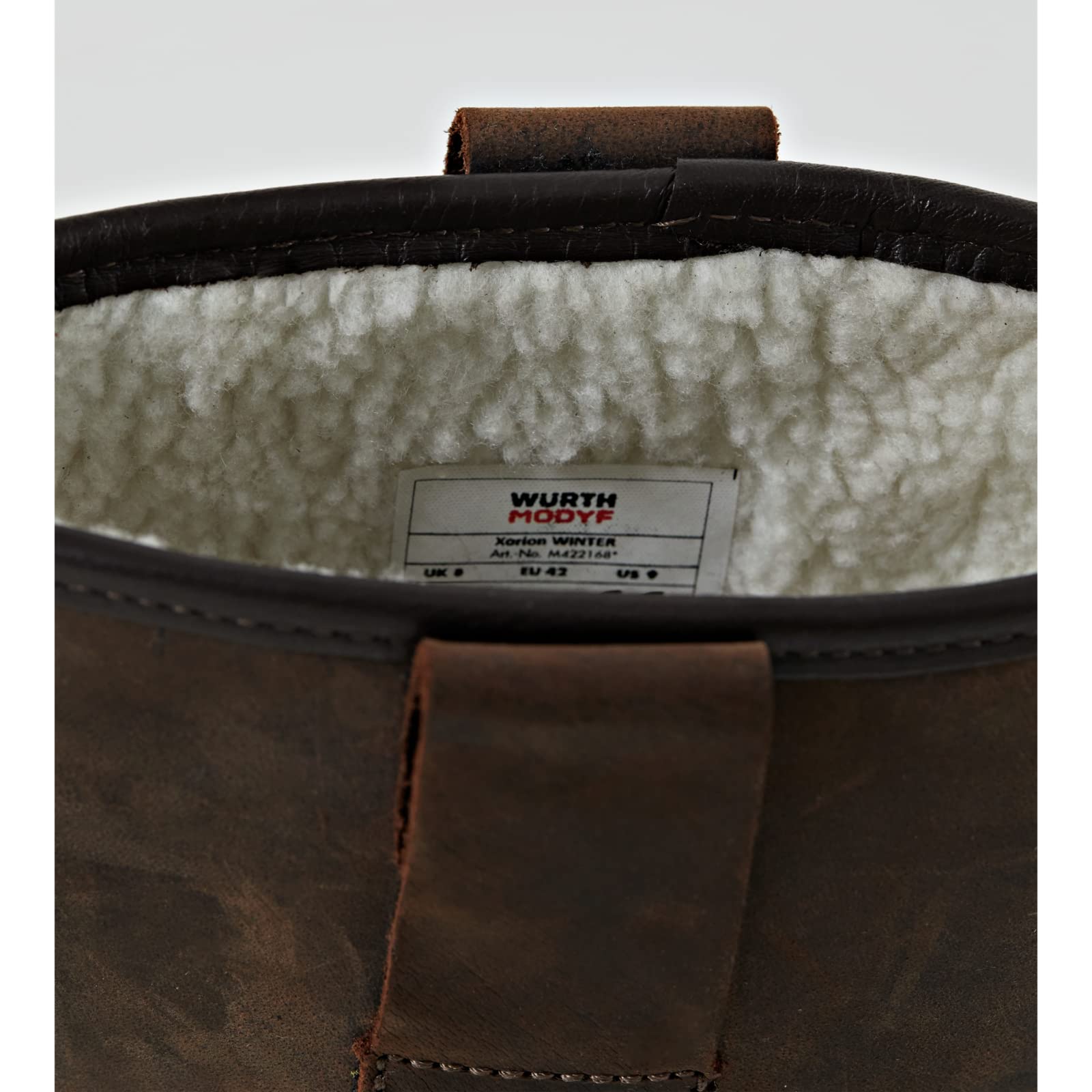 WÜRTH MODYF Sicherheitsstiefel S3 Xorion in braun - Arbeitsschuhe für Herren und Damen - metallfrei & wasserabweisend - in den Größen 39-48