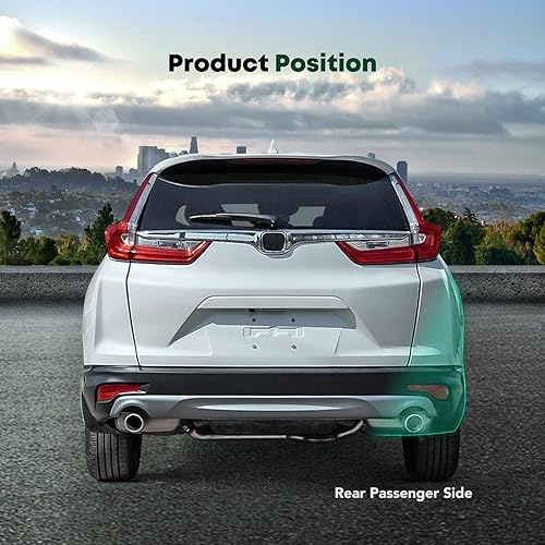 Miniatura 3 de YHTAUTO Soporte para parachoques trasero derecho del lado del pasajero compatible con Dodge Journey 2009-2013, soporte de parachoques