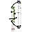 PANDARUS Compound Bow Topoint Archery for Youth and Beginner, Right Handed,19-28 Draw Length,15-29 Lbs Draw Weight, 260 fps (Green Right Handed)