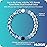 Lokai NFL Football Collection Silicone Beaded Bracelet, Detroit Lions Home Field (Small) - Beaded Bracelet for Women & Men, Silicone Jewelry Fashion Bracelet Slides-On for Comfortable Fit