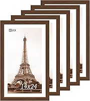 Vista 32 de VCK Marco para póster con plexiglás pulido, juego de 5 formatos horizontal y vertical, incluye piezas metálicas para colgar, 18 x 24 pulgadas